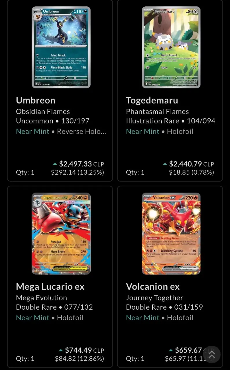 Cartas Pokémon - 2