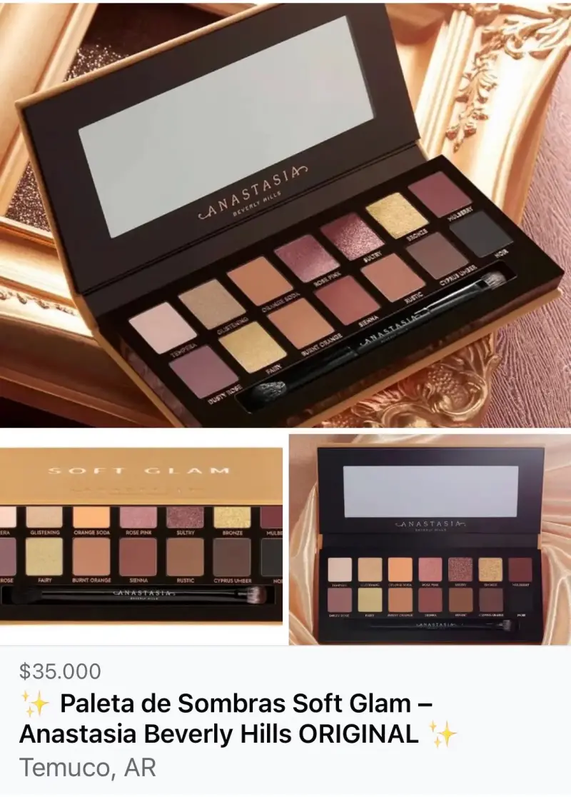 Paleta de Sombras Soft Glam Anastasia Beverly Hills