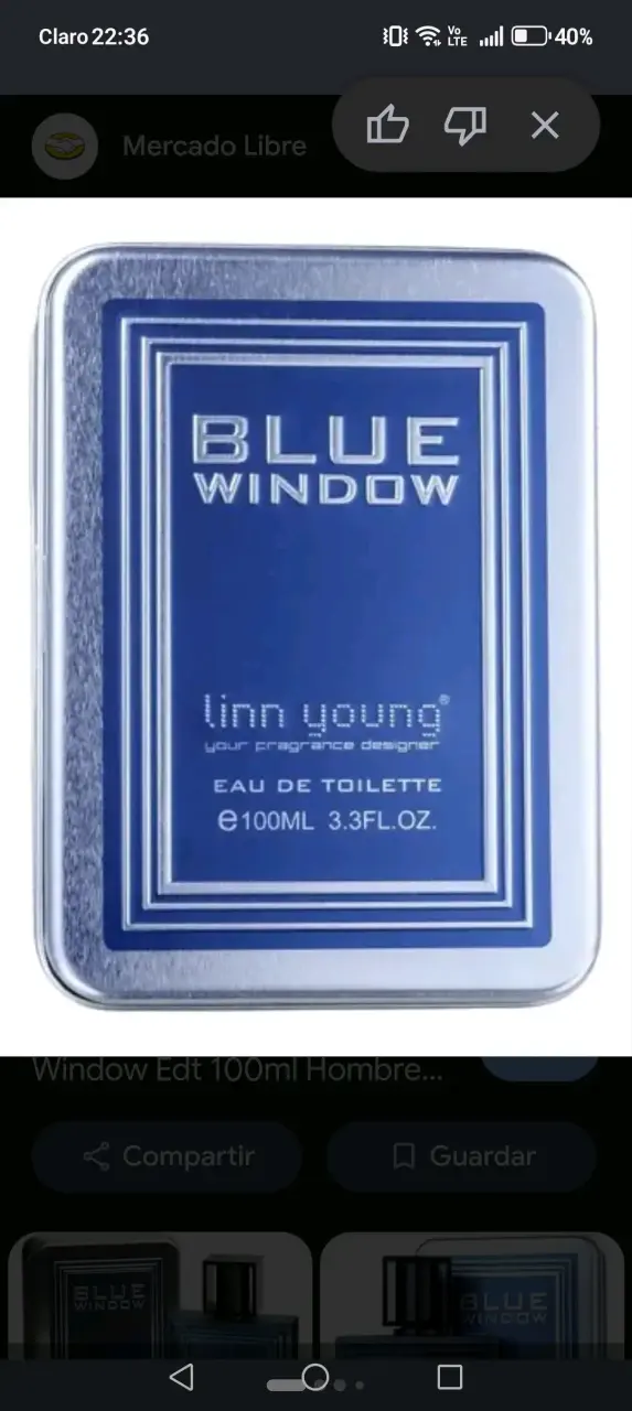 Perfume Linn Young Blue Window Eau de Toilette 100ml - 1