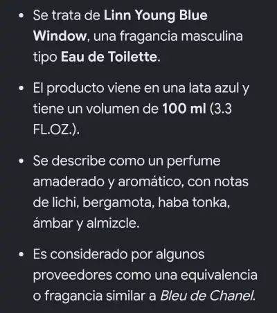 Perfume Linn Young Blue Window Eau de Toilette 100ml - miniatura 2
