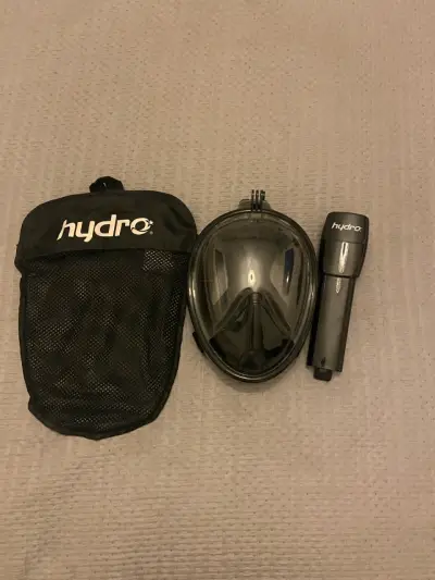 Máscara de snorkel completa Hydro con tubo - miniatura 1