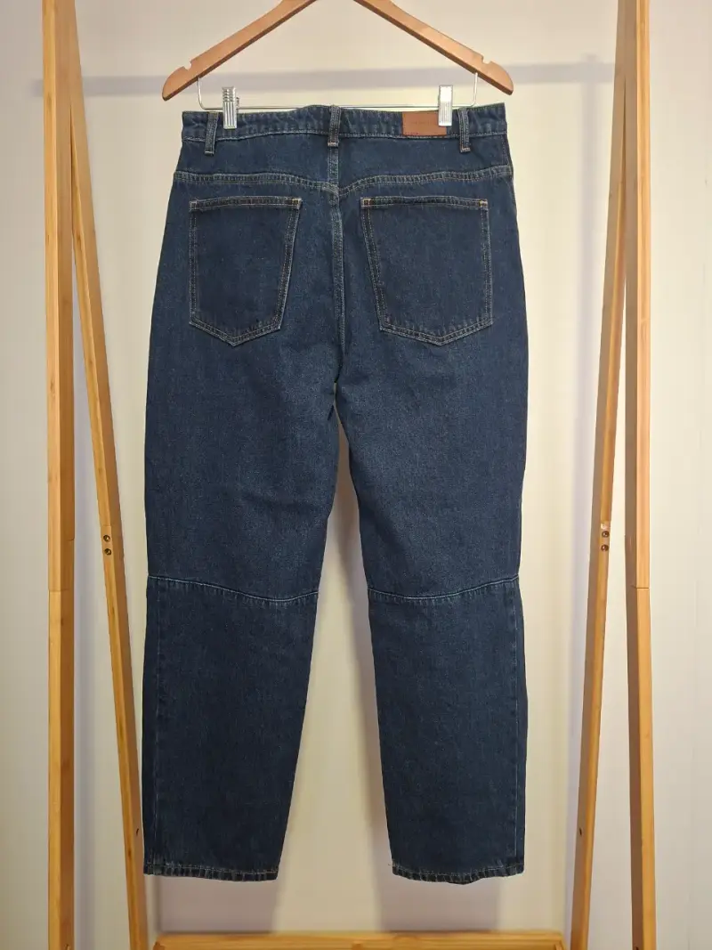 Jeans Baggy Azul Oscuro Basement talla 40 - 4