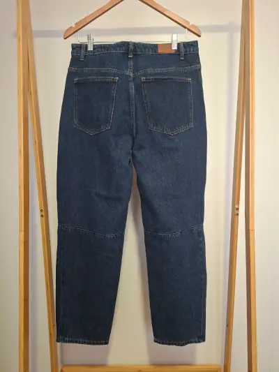 Jeans Baggy Azul Oscuro Basement talla 40 - miniatura 4