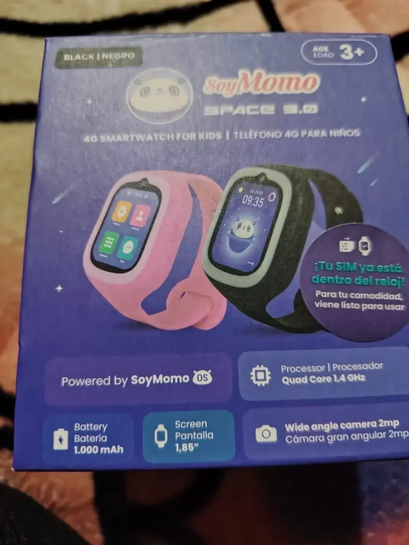 Smartwatch para niños SoyMomo Space 3.0 negro - 1