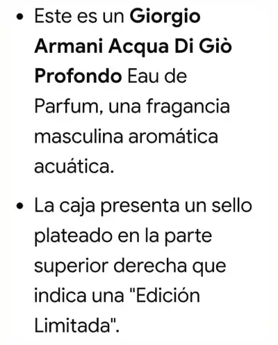 Perfume Acqua di Giò Profondo Edición Limitada - miniatura 3