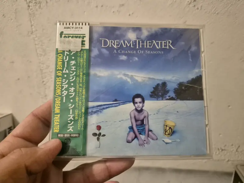 CD Dream Theater A Change of Seasons cd Japones