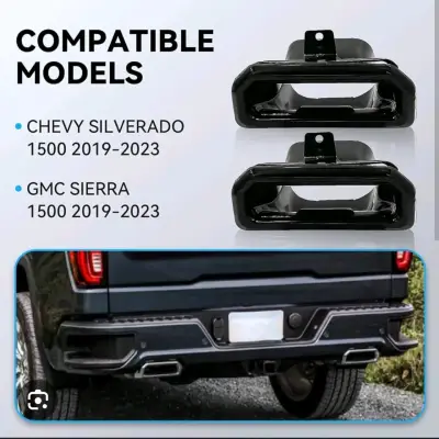 Difusores de Escape para Chevy Silverado y GMC Sierra - miniatura 1
