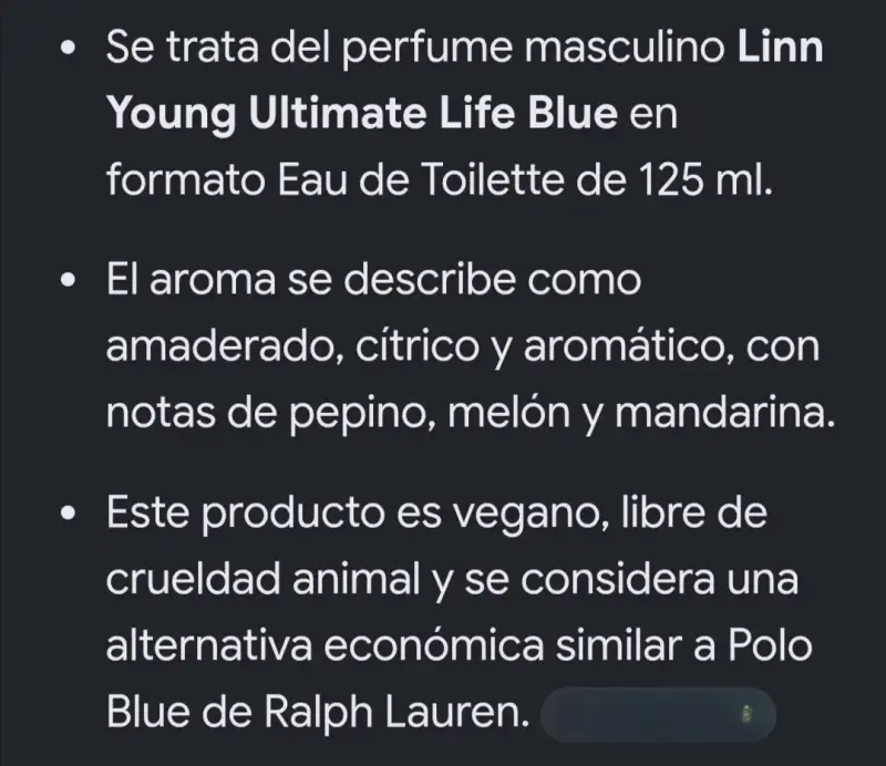 Perfume masculino Linn Young Ultimate Life Blue 125 ml - 2