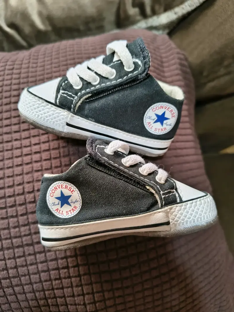 Zapatillas Converse All Star para bebé negras - 1