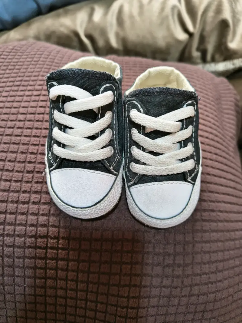 Zapatillas Converse All Star para bebé negras - 2