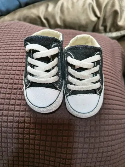 Zapatillas Converse All Star para bebé negras - miniatura 2