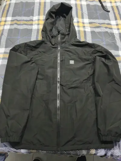 Cortaviento Negro Maui And Sons Impermeable - miniatura 1