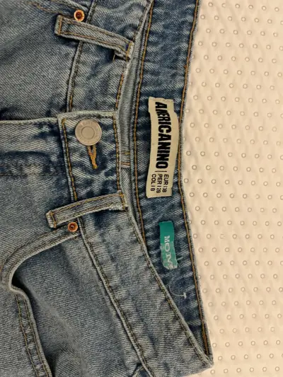 Jeans Americanino azul claro mujer - miniatura 2