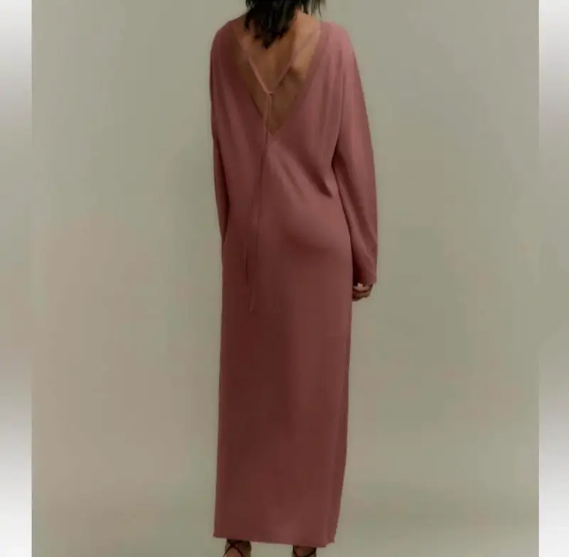 Vestido punto Zara. M. - 4