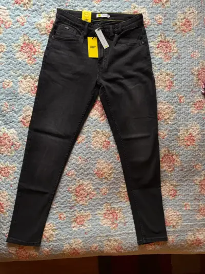 Jeans negros para hombre New Man Talla 44 - miniatura 1