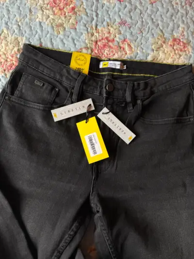 Jeans negros para hombre New Man Talla 44 - miniatura 3
