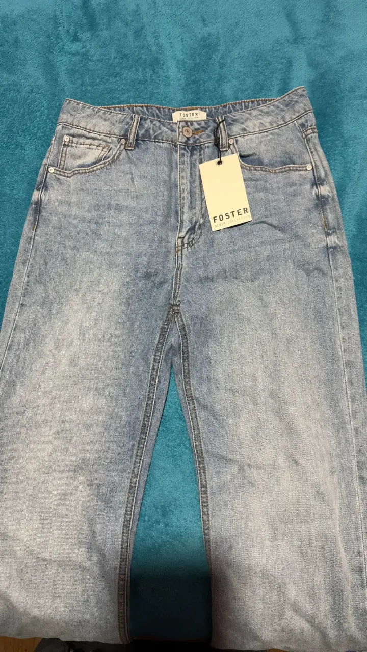 Jeans Foster recto azul claro - 3