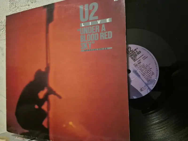 Vinilo U2 Live Under a Blood Red Sky