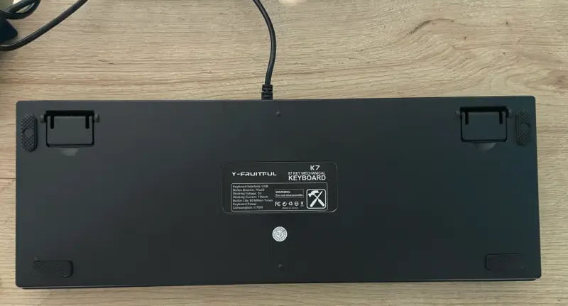 Teclado mecánico TKL - 4