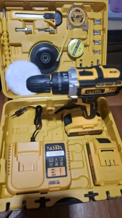 Taladro Inalámbrico Tasbel con Accesorios - miniatura 1