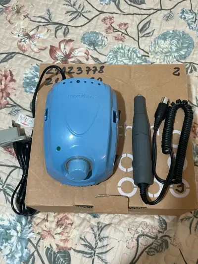 Torno eléctrico para uñas Marathon azul - miniatura 1