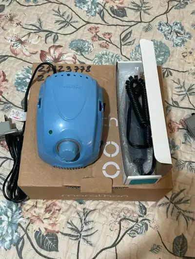 Torno eléctrico para uñas Marathon azul - miniatura 2