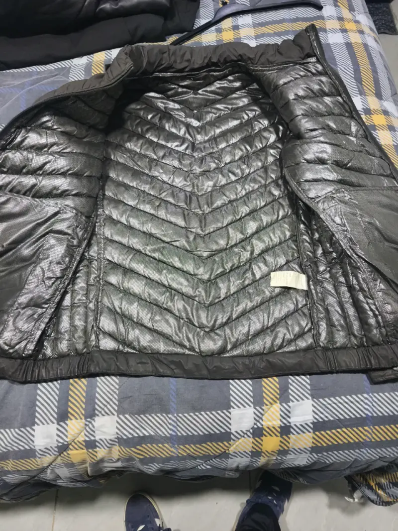 Chaqueta acolchada negra para hombre - 2