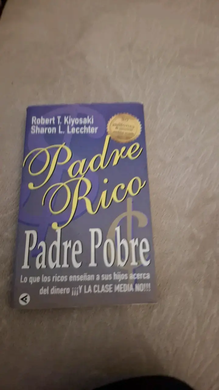 Libro Padre Rico Padre Pobre de Robert Kiyosaki