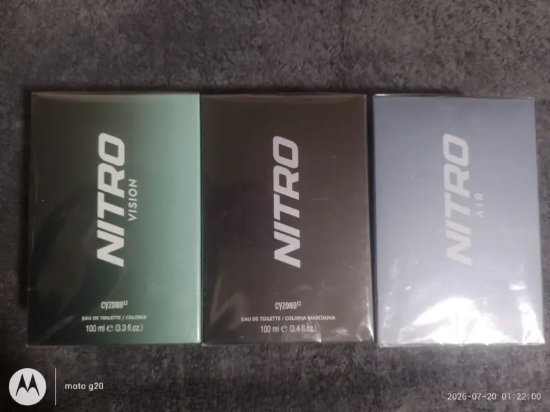 Set de Perfumes Nitro Vision, Nitro y Nitro Air 100 ml