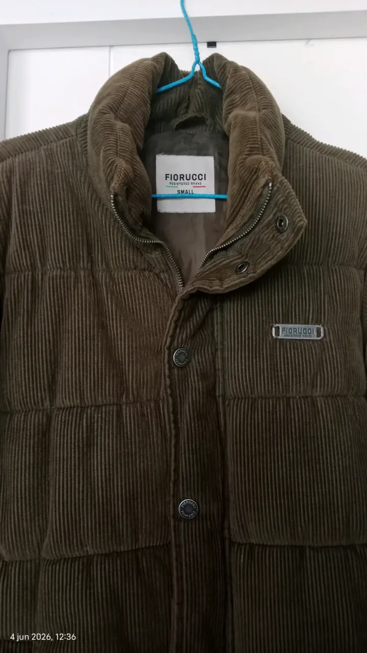 Chaqueta de pana marrón Fiorucci talla S - 2