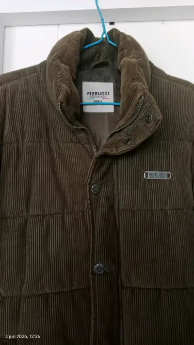 Chaqueta de pana marrón Fiorucci talla S - miniatura 2