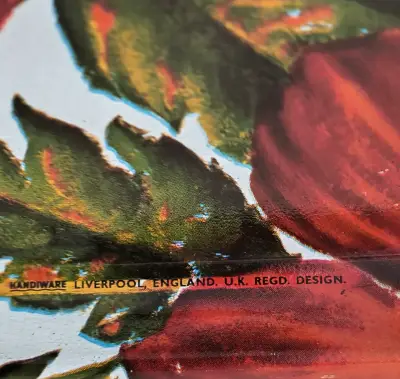 Bandeja rectangular Vintage diseño floral vintage - miniatura 4