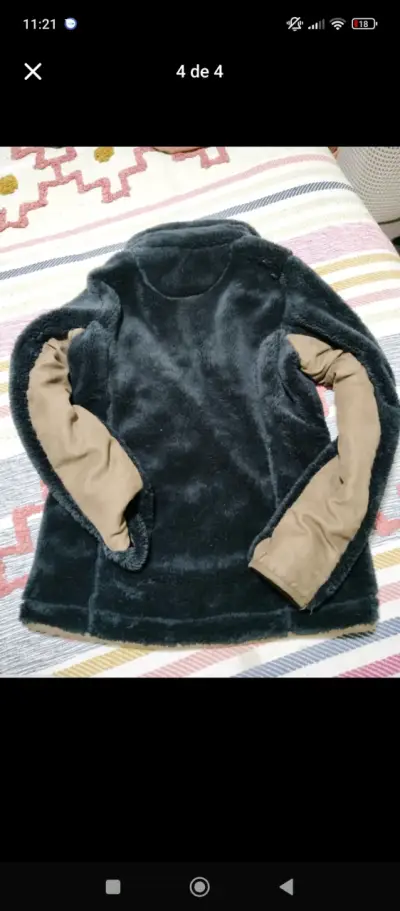 Polar negro con detalles beige Falcone - miniatura 4