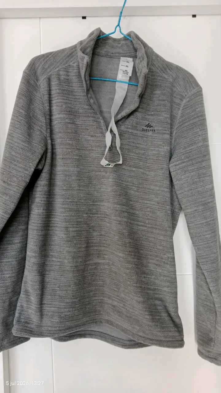 Polar Quechua MH100 gris para hombre - 1