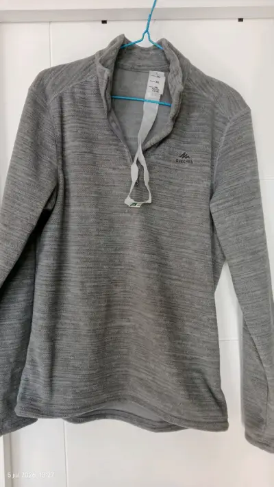 Polar Quechua MH100 gris para hombre - miniatura 1