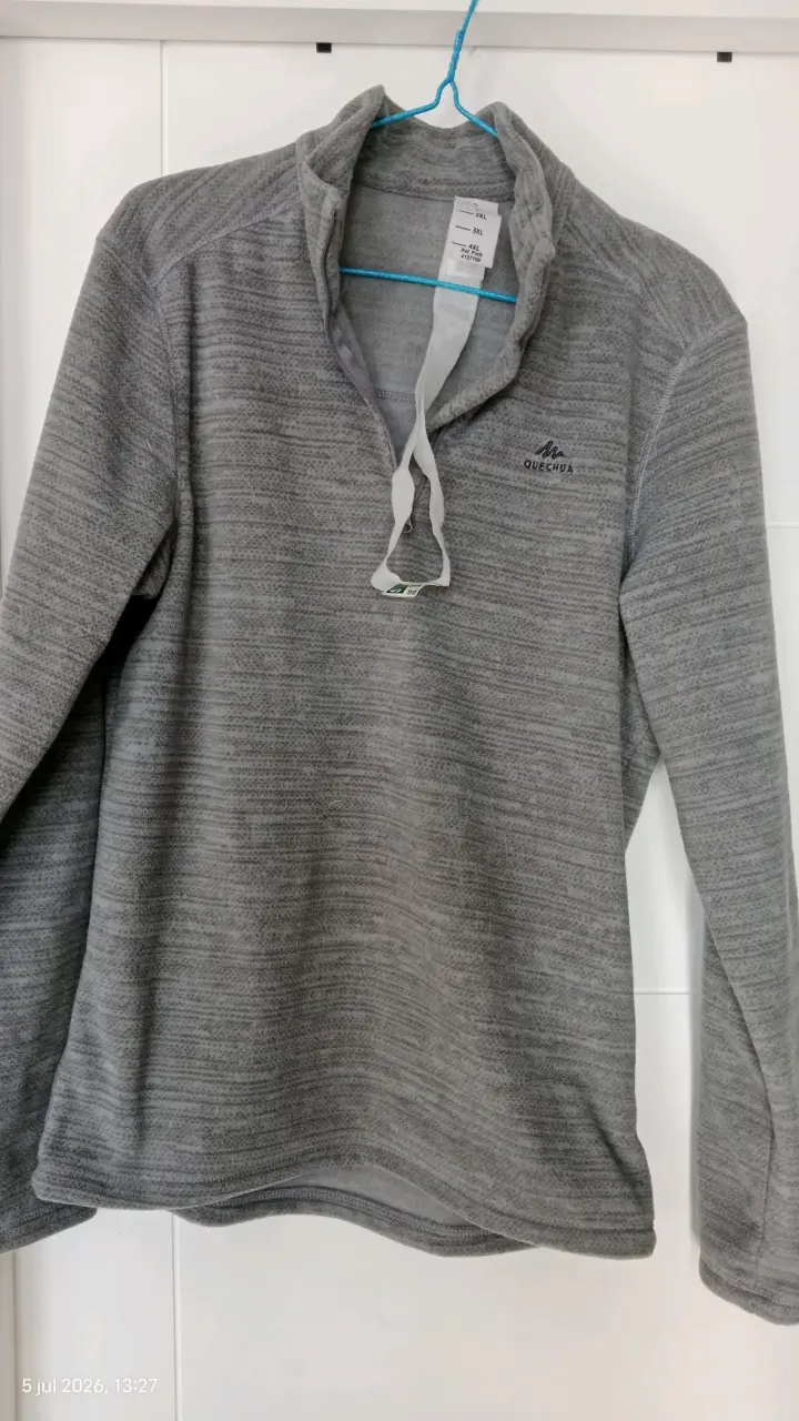 Polar Quechua MH100 gris para hombre - 2