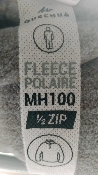 Polar Quechua MH100 gris para hombre - miniatura 4