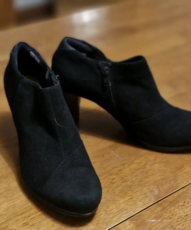 Botines de tacón  Clarks negro para mujer