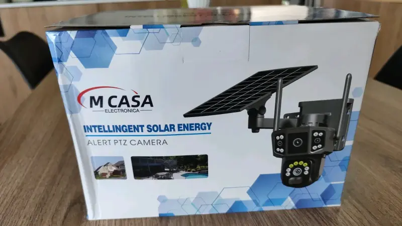 Cámara de seguridad solar PTZ M Casa - 1