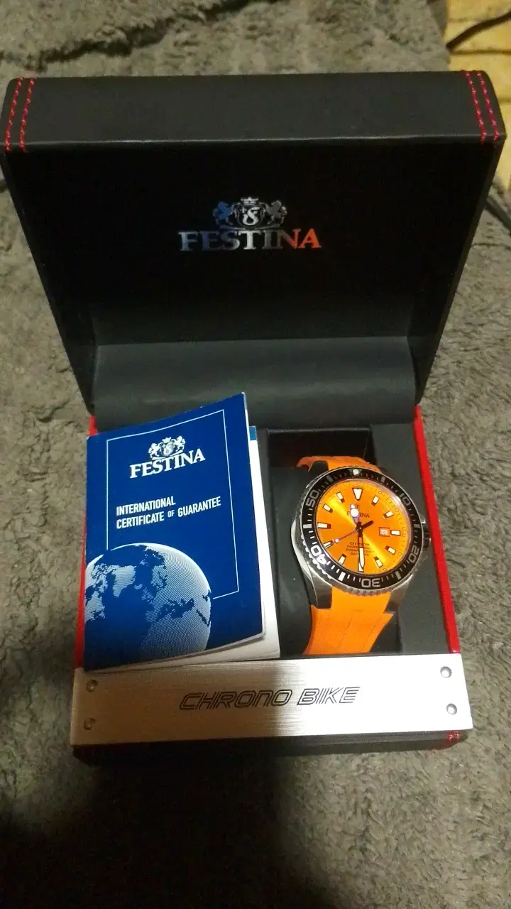 Reloj Festina Chrono Bike Naranja con Garantía - 2