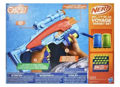 Set de Tiro Nerf Elite Jr. Voyage con Dardos - miniatura 5