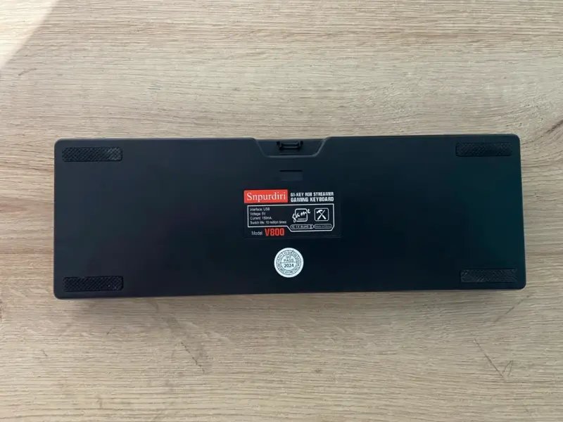 Teclado compacto de membrana Snupurdiri - 2