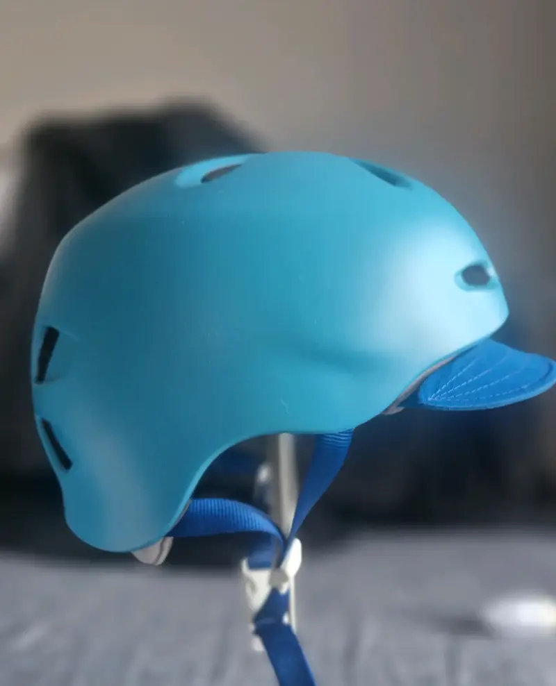 Casco de bicicleta azul Bern - 2