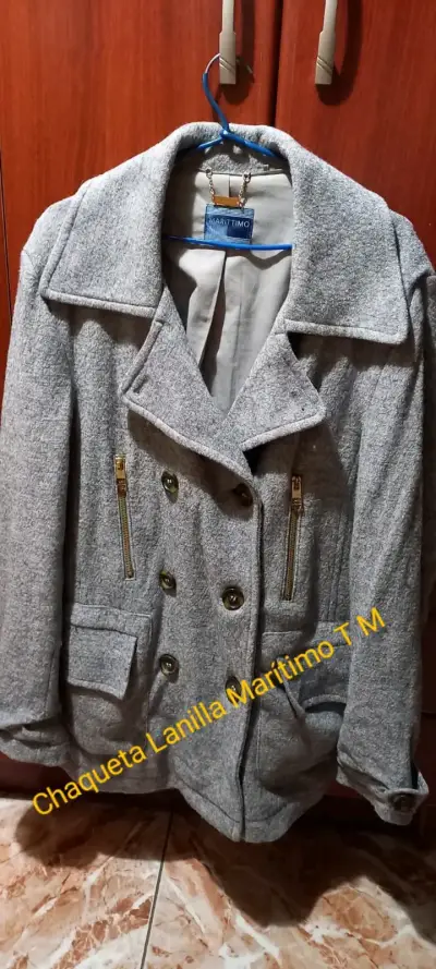 Abrigo gris Marittimo elegante y cálido - miniatura 2