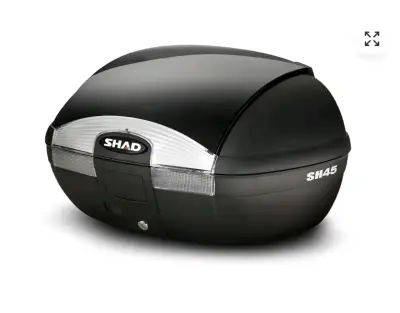Baúl trasero para moto Shad SH45 negro - miniatura 2