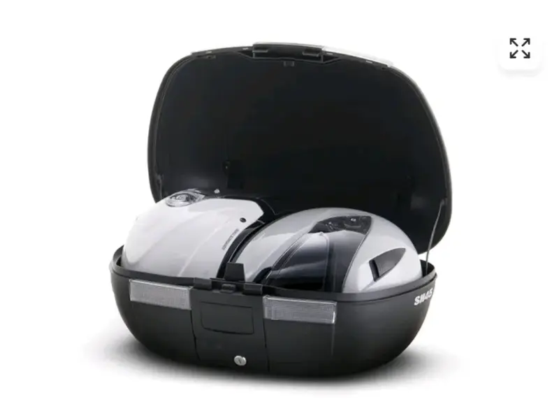 Baúl trasero para moto Shad SH45 negro - 3