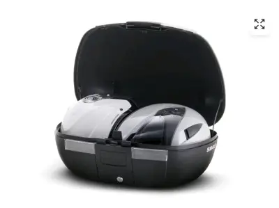 Baúl trasero para moto Shad SH45 negro - miniatura 3