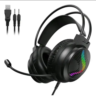 Auriculares Gaming Gamer Bluetooth Micrófono. - miniatura 1