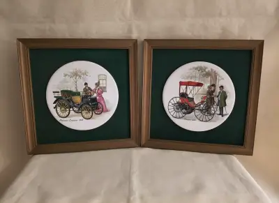 Cuadros Decorativos Vintage Con Azulejos de Autos - miniatura 1
