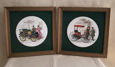 Cuadros Decorativos Vintage Con Azulejos de Autos - miniatura 2